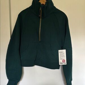 Lululemon Scuba oversized funnel neck xs/s stormed teal NWT